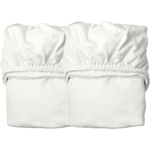 Leander Hoeslaken - 2-pack - 60x140 - Snow - Leander - OneSize - Hoeslaken