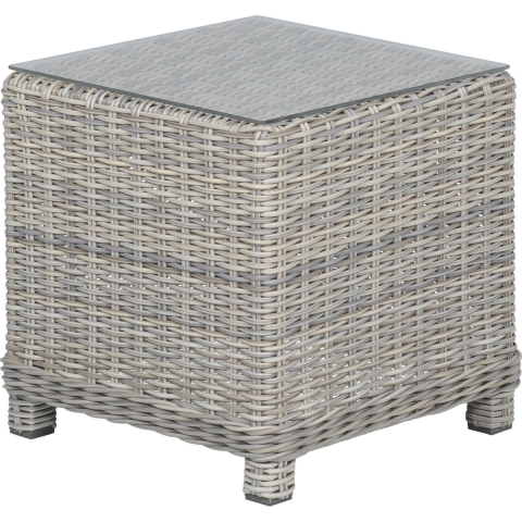 Veracruz Bijzettafel 45x45 Vintage Willow - Garden impressions
