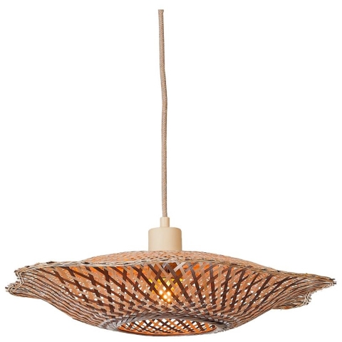 GOOD&MOJO Hanglamp Madura - Naturel - Ø13cm