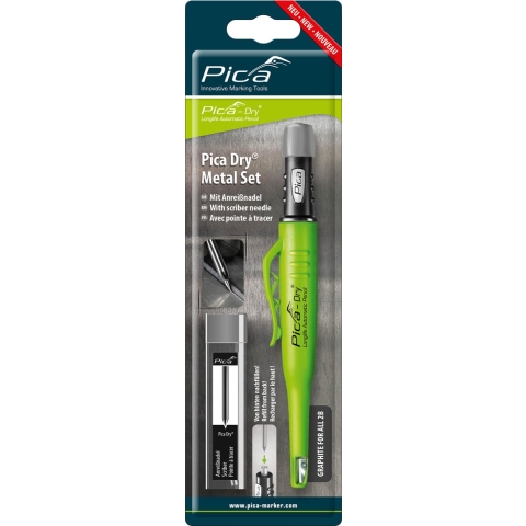 Pica 30800 Dry Metaalset + Kraspen