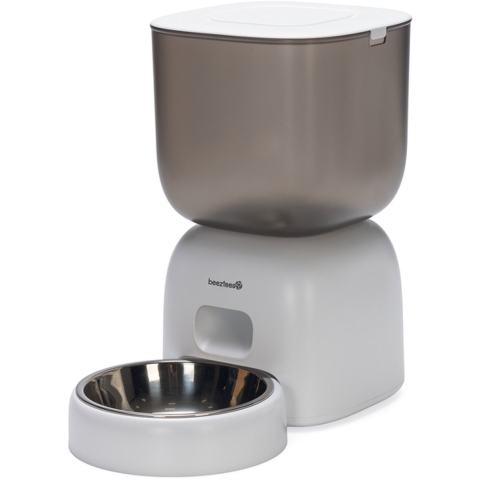 Beeztees Smart Automatische Voerbak Chris 3 L Wit 32 x 32,7 x 8,7 cm