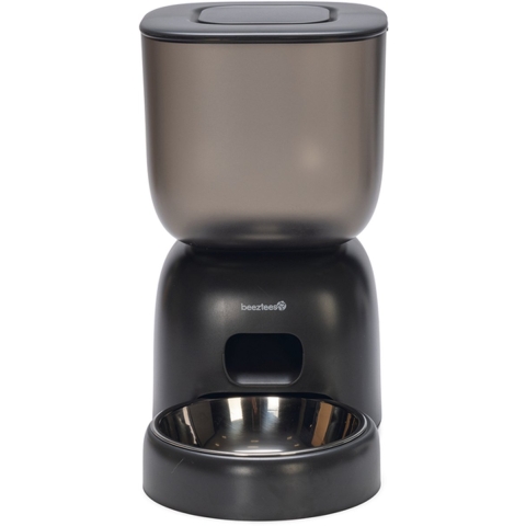 Beeztees Smart Automatische Voerbak Chris 3 L Zwart 32 x 32,7 x 8,7 cm