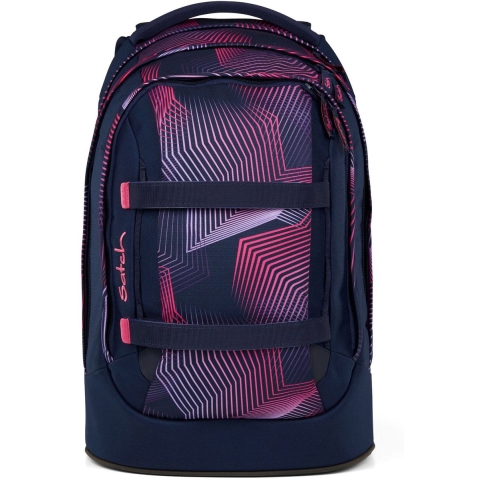 Satch Schooltas - Pakket - Seismisch Roze - Satch - OneSize - Schooltas