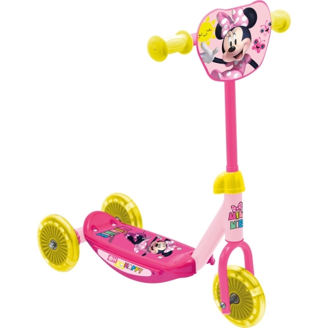 Disney Minnie Mouse 3 wiel kinderstep meisjes roze/geel