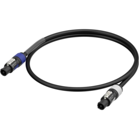 Neutrik 1036416 Aansluitkabel Stroom Zwart 2 m