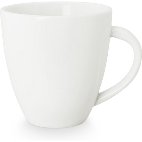 vtwonen Mini Mokken met Oor - Set van 6 - Wit - Porselein - 150ml