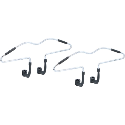 2x Auto/autostoel kledinghangers 50 cm -