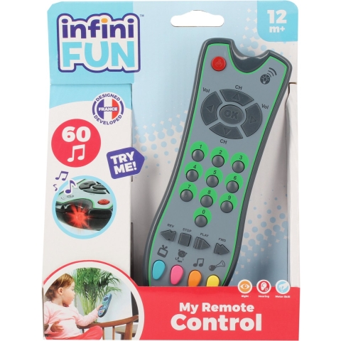 Infini Fun - My First Afstandsbediening - Met geluid - Infini Fun - OneSize - Speelgoed