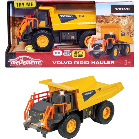 Majorette Speelgoed - Volvo Dumper m. Geluid/licht - Majorette - OneSize - Auto