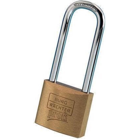 ABUS Cilinderhangslot | breedte slotlichaam 40 mm | messing gelijksluitend 0709 | 1 stuk - 2509 2509a