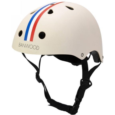 Banwood Fietshelm - Classic+ - Strepen - Banwood - OneSize - Fietshelm