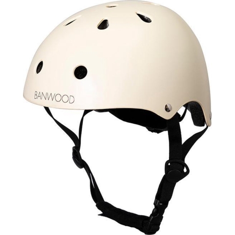 Banwood Fietshelm - Classic+ - Crème - Banwood - OneSize - Fietshelm