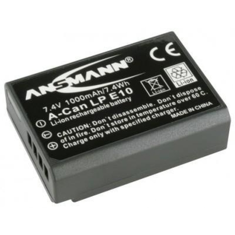 Ansmann A-Can LP E10 Camera-accu Vervangt originele accu LP-E10 7.4 V 1000 mAh