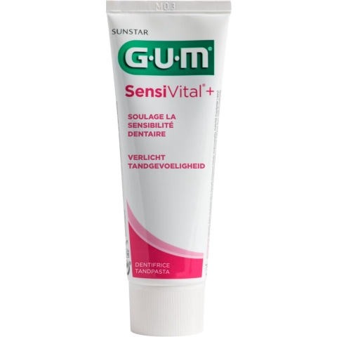 4x GUM Tandpasta SensiVital 75 ml