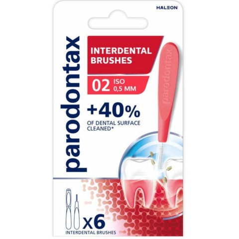 6x Parodontax Interdentale Ragers Size 2 6 stuks