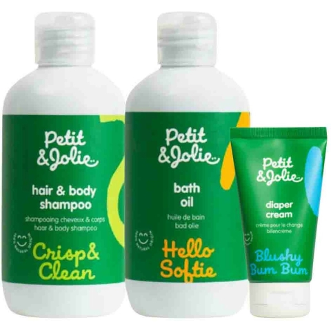 Petit&Jolie - Badolie&Shampoo&Billencrème Pakket