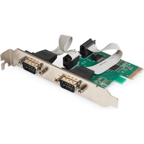 Digitus DS-30000-1 2 poorten Seriële interfacekaart PCIe