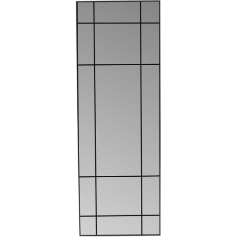 Svea - Giada rechthoekige spiegel - 90 x 180 cm - zwart