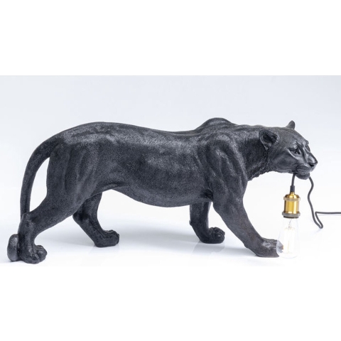 Kare Design Animal Bagheera Vloerlamp - Zwart