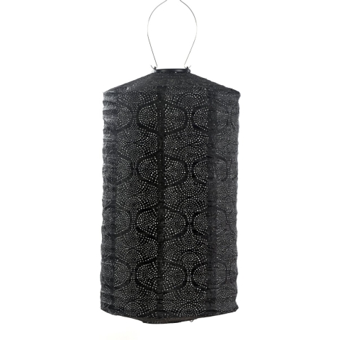 Lumiz solar lampion cylinder 28 - tigres - zwart - Lumiz