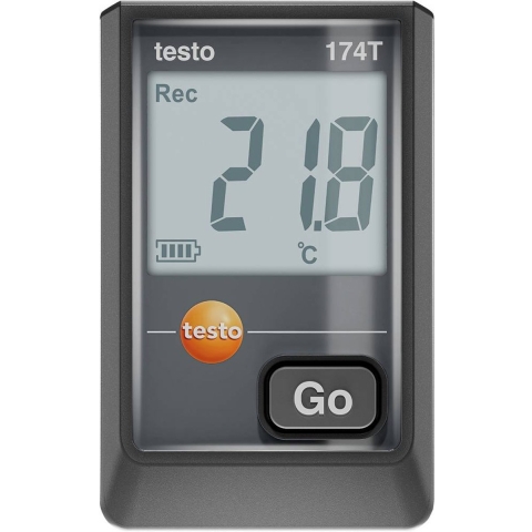 testo 0572 1740 02 174 T Mini-Temperatur- Datenlogger Temperatuur datalogger -30 tot 70 °C