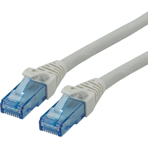 ROLINE Patchkabel Cat.6A UTP, Component Level, LSOH, grijs, 10 m