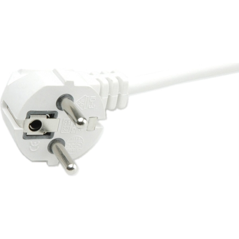 VALUE 3-voudige stekkerdoos met schakelaar, wit, 10 m