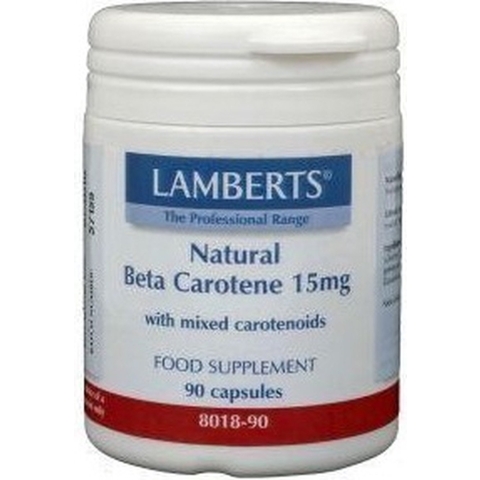 Natuurlijke Bètacaroteen 15 mg
