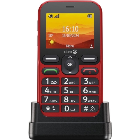 Doro Leva L10 Rood | Smartphones, tablets en meer | 7322460087548