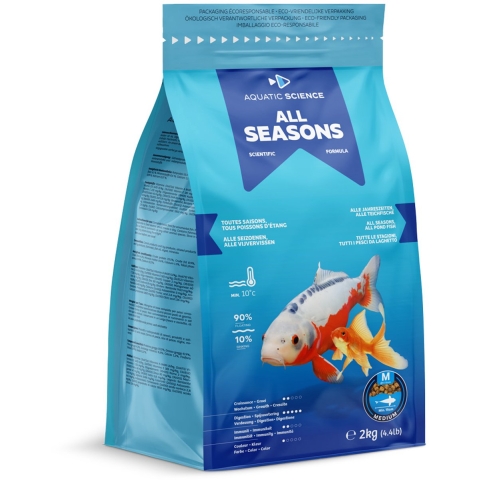 Aquatic Science All Seasons Medium 2Kg - Aquatic Science