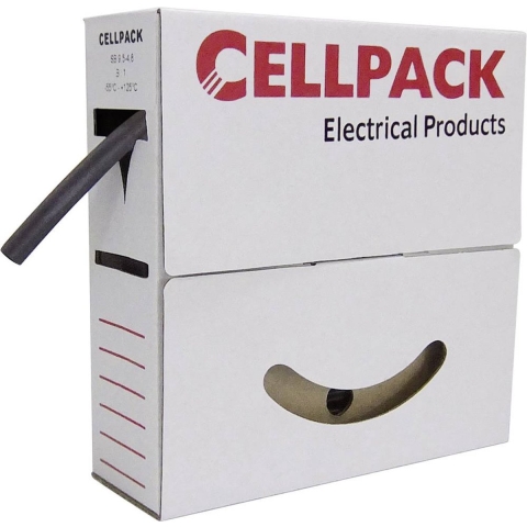CellPack 127115 Krimpkous zonder lijm Rood 6 mm 2 mm Krimpverhouding:3:1 10 m