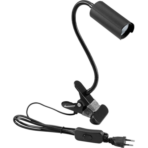 Eurolite KKL-7 41600552 LED-klemlamp 7 W Zwart