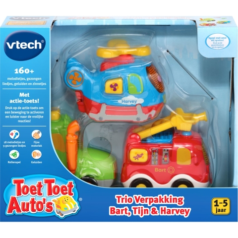 VTech Toet Toet Bart Tijn Harvey + Licht en Geluid
