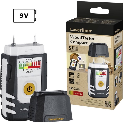 Laserliner Woodtester Compact Houtvochtmeettoestel - 082.004E