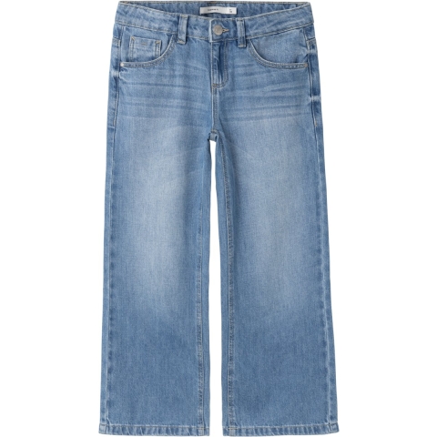Name It Jeans - Breed - Noos - NkfRose - Medium+ Blue Denim - Name It - 12 jaar (152) - Jeans