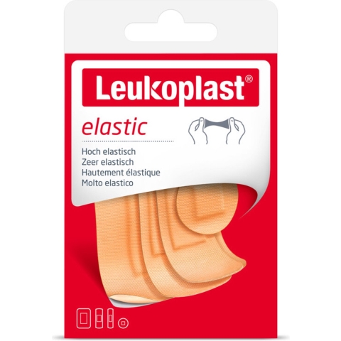 10x Leukoplast Pleister Elastiek 40 stuks