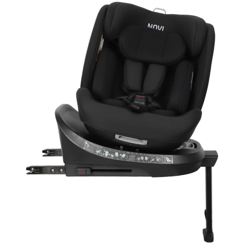 Autostoel Novi Baby® David 3.0 Premium I-Size 360° All Black