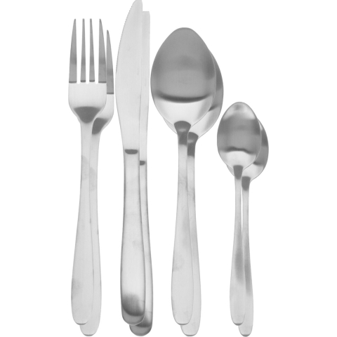 Bestekset Tableware Collection - 32-delig - zilver - RVS - 8 personen -