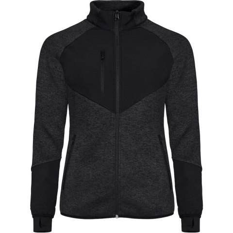 Clique 023947 Haines Fleece Jacket Ladies - Zwart - XL