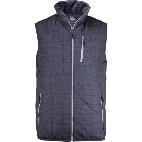 Cutter & Buck 351408 Rainier Vest Men - Antraciet Navy Mélange - XL