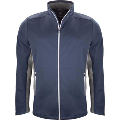 Cutter & Buck 351458 Navigate Softshell Jacket Men - Dark Navy - 3XL