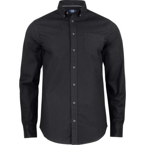 Cutter & Buck 352406 Hansville Shirt Men - Zwart - M