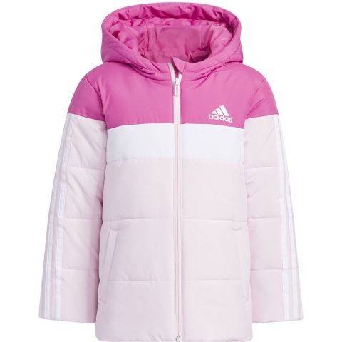 adidas Performance Gevoerde Jas - LK-pad JKT - Roze/Wit - adidas Performance - 4 jaar (104) - Donsjack