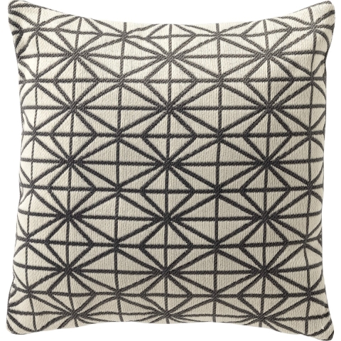 Dutch Decor buiten kussenhoes NISA - 45x45 cm Grijs