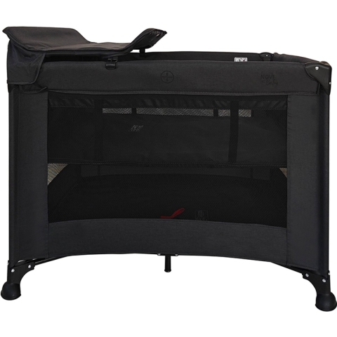 Campingbed/Box Novi Baby® Nolan Luxe Air+ Black Melange