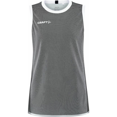 Craft 1911110 Progress Rev. Basket Singlet W - Black/White - L