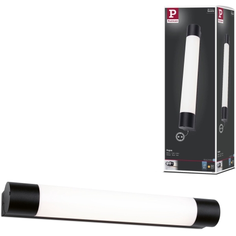 Paulmann Orgon LED-lamp voor vochtige ruimte LED 7.5 W Warmwit Zwart