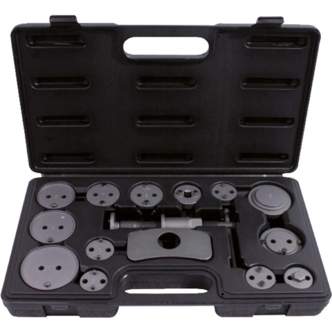 KS Tools 150.2015 Set gereedschap voor remzuiger, 15-delig