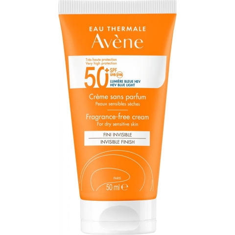 Avène Zonnebrandcrème SPF 50+ Parfumvrij 50 ml