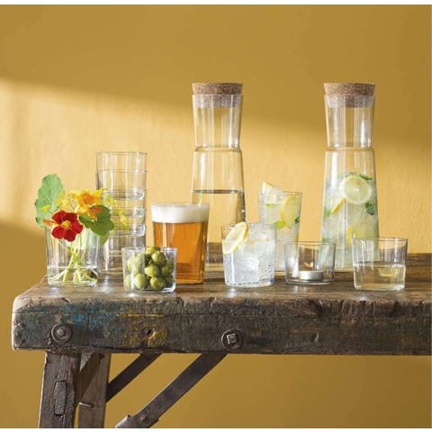 L.S.A. Gio Glas Klein 390 ml Set van 4 Stuks